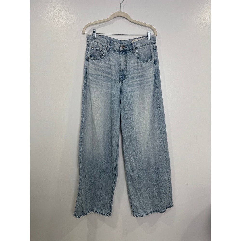 Rag & Bone Women Featherweight Sofie Wide-Leg Jean Size 30